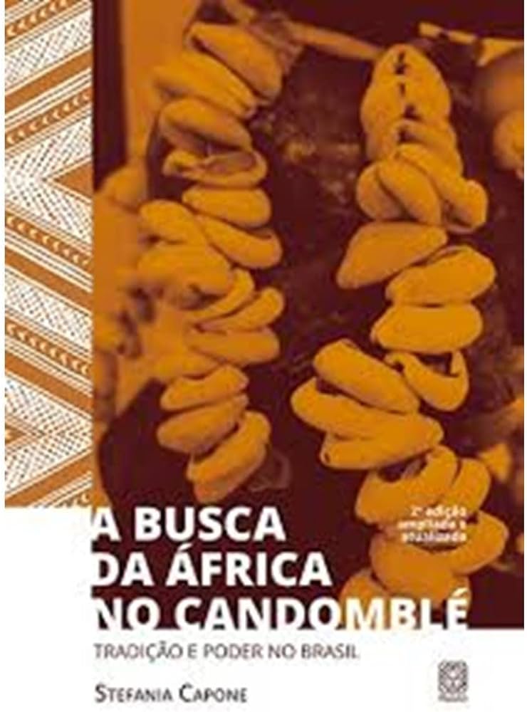 Academia do Saber | magem da capa do livro 'A Busca da África no Candomblé' de Stefania Capone.