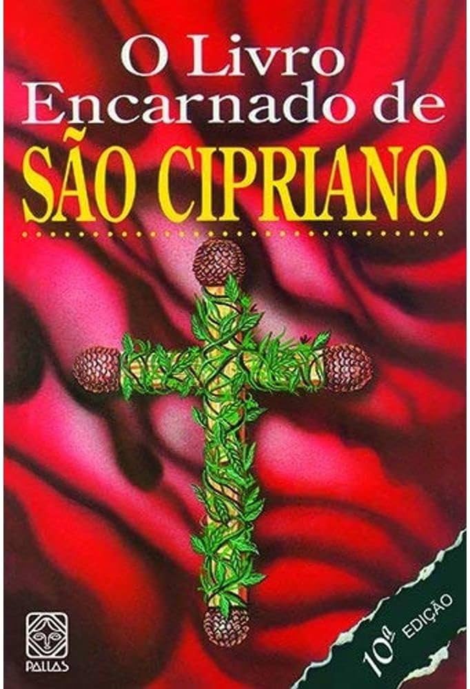 Academia do Saber Camões | Capa do livro "O Livro Encarnado de São Cipriano".